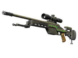 SSG 08 | Necropos (Well-Worn) — skin CS2