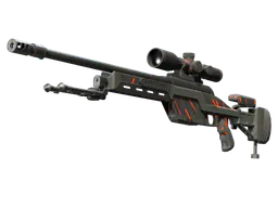 SSG 08 | Slashed (Battle-Scarred) — skin CS2