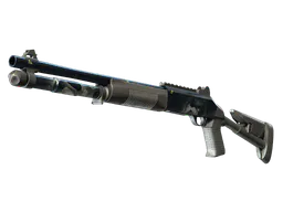 XM1014 | Quicksilver (Well-Worn) — skin CS2