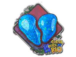 Sticker 00 Nation (Glitter) | Rio 2022 - Preço e onde comprar no CS2