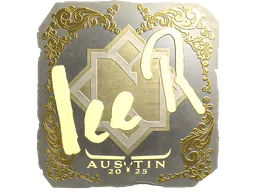 Sticker 1eeR (Gold) | Austin 2025 - Preço e onde comprar no CS2