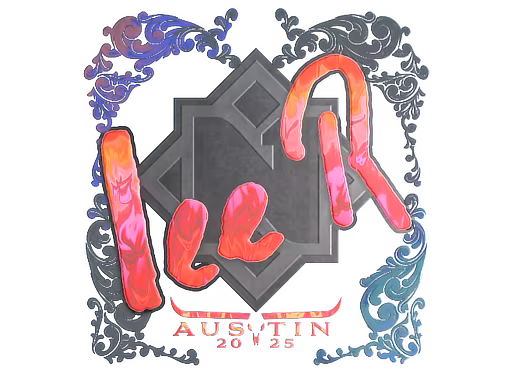 Sticker 1eeR (Holo) | Austin 2025 - Preço e onde comprar no CS2