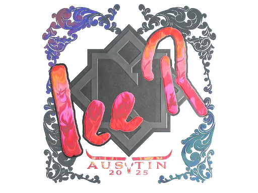 Sticker 1eeR (Holo) | Austin 2025 - Preço e onde comprar no CS2