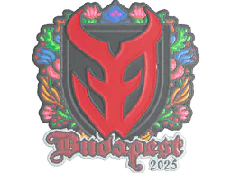 Sticker 3DMAX (Embroidered) | Budapest 2025 - Preço e onde comprar no CS2