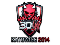 Sticker 3DMAX (Foil) | Katowice 2014 - Preço e onde comprar no CS2