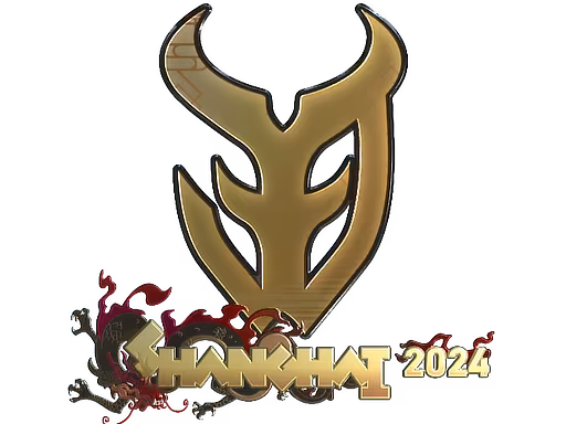 Sticker 3DMAX (Gold) | Shanghai 2024 - Preço e onde comprar no CS2