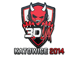 Sticker 3DMAX | Katowice 2014 - Preço e onde comprar no CS2