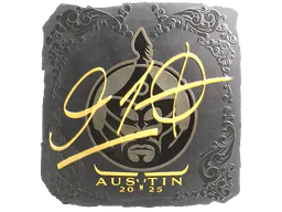 Sticker 910 (Foil) | Austin 2025 - Preço e onde comprar no CS2