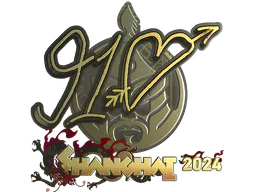 Sticker 910 (Gold) | Shanghai 2024 - Preço e onde comprar no CS2