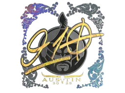 Sticker 910 (Holo) | Austin 2025 - Preço e onde comprar no CS2