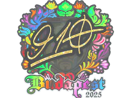 Sticker 910 (Holo) | Budapest 2025 - Preço e onde comprar no CS2
