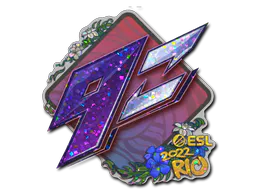 Sticker 9z Team (Glitter) | Rio 2022 - Preço e onde comprar no CS2