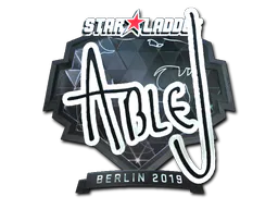 Sticker ableJ (Foil) | Berlin 2019 - Preço e onde comprar no CS2