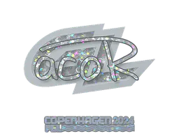Sticker acoR (Glitter) | Copenhagen 2024 - Preço e onde comprar no CS2