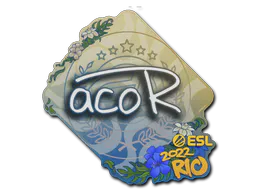 Sticker acoR | Rio 2022 - Preço e onde comprar no CS2
