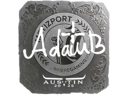 Sticker adamb (Foil) | Austin 2025 - Preço e onde comprar no CS2