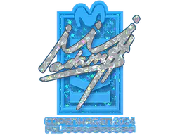 Sticker adamS (Glitter) | Copenhagen 2024 - Preço e onde comprar no CS2