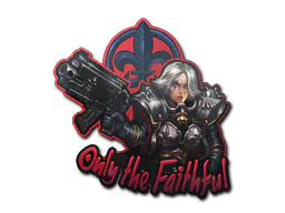 Sticker Adepta Sororitas - Preço e onde comprar no CS2