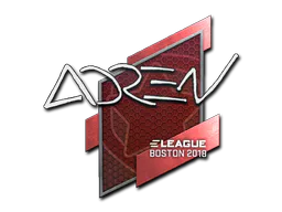 Sticker AdreN | Boston 2018 - Preço e onde comprar no CS2