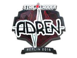 Sticker AdreN (Foil) | Berlin 2019 - Preço e onde comprar no CS2