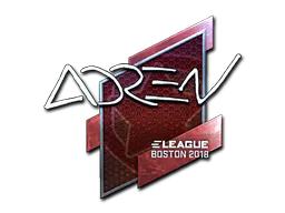 Sticker AdreN (Foil) | Boston 2018 - Preço e onde comprar no CS2