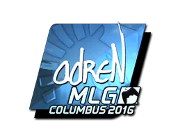 Sticker adreN (Foil) | MLG Columbus 2016 - Preço e onde comprar no CS2
