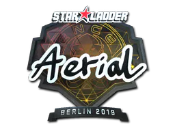 Sticker Aerial (Foil) | Berlin 2019 - Preço e onde comprar no CS2