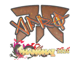 Sticker afro (Glitter) | Shanghai 2024 - Preço e onde comprar no CS2