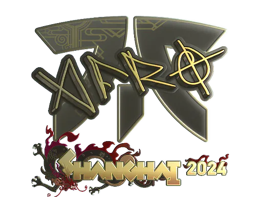 Sticker afro (Gold) | Shanghai 2024 - Preço e onde comprar no CS2