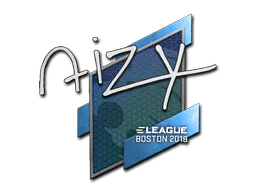 Sticker aizy | Boston 2018 - Preço e onde comprar no CS2