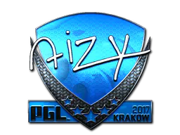 Sticker aizy (Foil) | Krakow 2017 - Preço e onde comprar no CS2