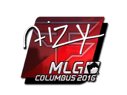 Sticker aizy (Foil) | MLG Columbus 2016 - Preço e onde comprar no CS2