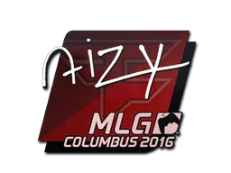 Sticker aizy | MLG Columbus 2016 - Preço e onde comprar no CS2