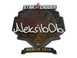 Sticker Aleksib | Berlin 2019 - Preço e onde comprar no CS2