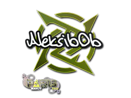 Sticker Aleksib | Paris 2023 - Preço e onde comprar no CS2