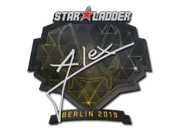 Sticker ALEX | Berlin 2019 - Preço e onde comprar no CS2