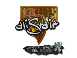 Sticker aliStair | Antwerp 2022 - Preço e onde comprar no CS2