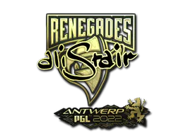 Sticker aliStair (Gold) | Antwerp 2022 - Preço e onde comprar no CS2