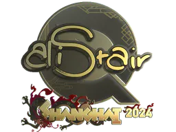 Sticker aliStair (Gold) | Shanghai 2024 - Preço e onde comprar no CS2