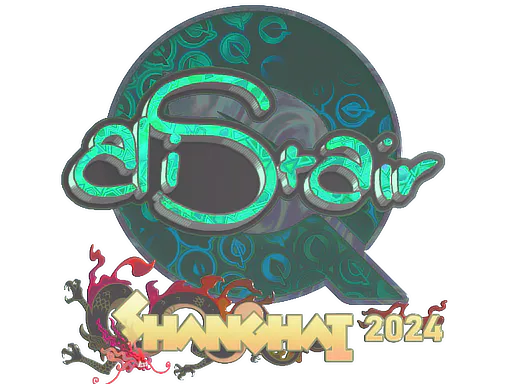 Sticker aliStair (Holo) | Shanghai 2024 - Preço e onde comprar no CS2