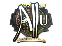Sticker allu (Gold) | Berlin 2019 - Preço e onde comprar no CS2