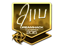 Sticker allu (Gold) | Cluj-Napoca 2015 - Preço e onde comprar no CS2