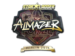 Sticker almazer (Gold) | Berlin 2019 - Preço e onde comprar no CS2