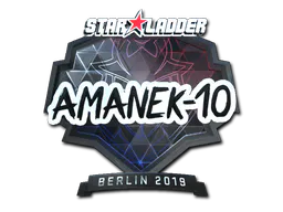 Sticker AmaNEk (Foil) | Berlin 2019 - Preço e onde comprar no CS2
