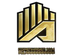 Sticker AMKAL ESPORTS (Gold) | Copenhagen 2024 - Preço e onde comprar no CS2