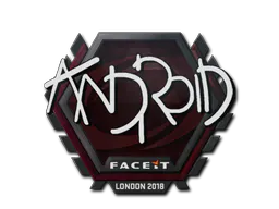Sticker ANDROID | London 2018 - Preço e onde comprar no CS2