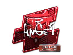 Sticker ANGE1 (Foil) | Atlanta 2017 - Preço e onde comprar no CS2