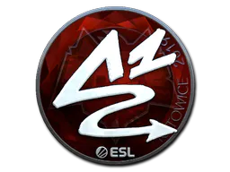 Sticker ANGE1 (Foil) | Katowice 2019 - Preço e onde comprar no CS2