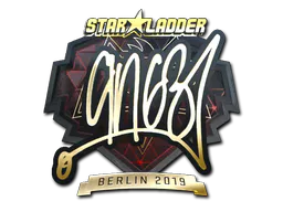 Sticker ANGE1 (Gold) | Berlin 2019 - Preço e onde comprar no CS2