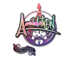 Sticker ANNIHILATION (Holo) | Paris 2023 - Preço e onde comprar no CS2